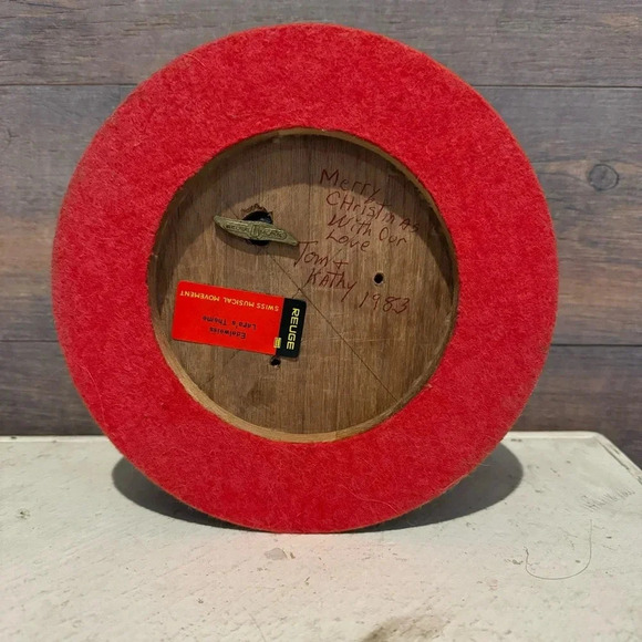 Vintage Reuge Swiss Musical Movement Music Box Edelweiss Lara’s Theme - Picture 6 of 7